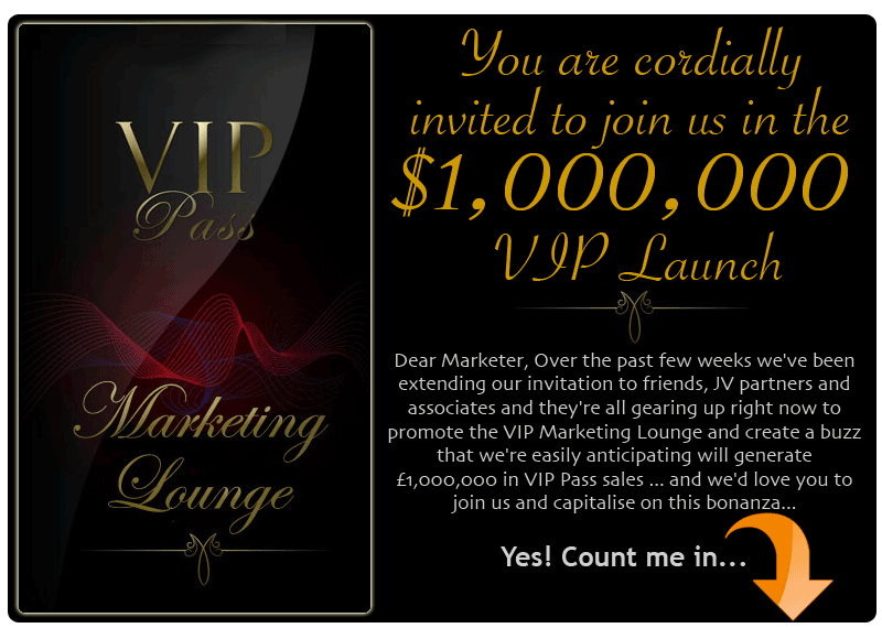 VIP Marketing Invitation
